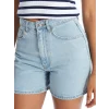 XSIDE Mavi Yüksek Bel Standart Fit Kadın Jean Şort