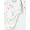 LC WAIKIKI Pembe Bisiklet Yaka Kız Bebek Çıtçıtlı Bodysuit 2li