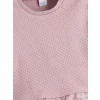 LCW baby Pembe Kurdele Detaylı Kız Bebek Kazak ve Tayt 2li