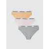 LCW Young Pembe Baskılı Bikini Külot 3lü