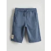 LCW Kids Mavi Beli Lastikli Erkek Çocuk Şort