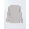 LCWAIKIKI Classic Bej Bisiklet Yaka Uzun Kollu Baskılı Erkek Sweatshirt