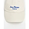 LCW ACCESSORIES Ekru Yazı Nakışlı Kadın Kep Şapka