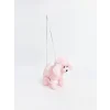 LCW ACCESSORIES Pembe Köpek Figürlü Pelüş Kız Çocuk Omuz Çantası