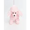 LCW ACCESSORIES Pembe Köpek Figürlü Pelüş Kız Çocuk Omuz Çantası