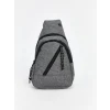 LCW ACCESSORIES Gri Fermuarlı Erkek Göğüs Çantası