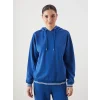 LCWAIKIKI Classic Mavi Oversize Kadın Hoodie