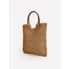 LCW ACCESSORIES Kahverengi Hasır Kadın El Çantası