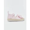 LCW STEPS Pembe Cırt Cırtlı Kız Bebek Yürüme Öncesi Ayakkabısı