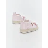 LCW STEPS Pembe Cırt Cırtlı Kız Bebek Yürüme Öncesi Ayakkabısı