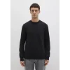 Mavi 0S10457-900 Bisiklet Yaka siyah Sweatshirt