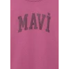 Mavi 7610385-70651 Mavi Logo Baskılı Pembe Tişört