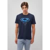 Mavi 0611665-70490 Superman Baskılı Lacivert Tişört