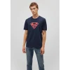 Mavi 0610754-70490 Superman Baskılı Lacivert Tişört