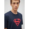 Mavi 0610754-70490 Superman Baskılı Lacivert Tişört