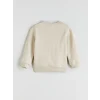 LCW Kids Bej Dinazor Baskılı Erkek Çocuk Sweatshirt ve Eşofman Alt 2li
