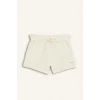 Defacto A2455 Ekru Kız Çocuk Beli Lastikli Baskılı Şort