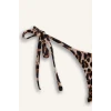 Defacto A0696 Siyah Leopar Desenli Bikini Altı-Fall in Love
