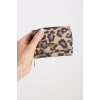 Defacto D6856 Çok Renkli Kadın Leopar Desenli Suni Deri Cüzdan