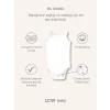 LCW baby Ekru Organik Kumaş Kız Bebek Çıtçıtlı Bodysuit 3lü