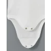 LCW baby Ekru Organik Kumaş Kız Bebek Çıtçıtlı Bodysuit 2li