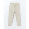 LCW Kids Bej Beli Lastikli Erkek Çocuk Pantolon