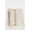Defacto B3775 Bej Kadın Uzay Baskılı Suni Deri Cüzdan