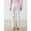 LCW Modest Beyaz Wideleg Kadın Jean Pantolon