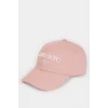 Defacto D9477 Pembe Kadın Etiket Baskılı Dokuma Beyzbol Basketbol Şapkası