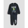 LCW Kids Antrasit Erkek Çocuk Sweatshirt ve Jogger Eşofman Alt 2li