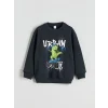 LCW Kids Antrasit Erkek Çocuk Sweatshirt ve Jogger Eşofman Alt 2li