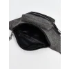 LCW ACCESSORIES Gri Çok Bölmeli Erkek Çocuk Bel Çantası