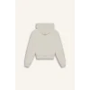 Defacto Z7069AZWT32 Beyaz Coool Cropped Fit Kapüşonlu Kalın Fermuarlı Sweatshirt