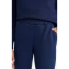 Defacto Y1226A6NV241 Lacivert Kız Çocuk Standart Fit Basic Düz Beli Lastikli Okul Jogger Eşofman Altı