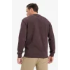 Defacto E8339AXBN596 Kahve %100 Pamuk Regular Fit Bisiklet Yaka Sweatshirt