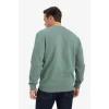 Defacto E8339AXKH458 Haki %100 Pamuk Regular Fit Bisiklet Yaka Sweatshirt