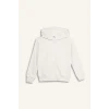 Defacto C8110A8ER105 Ekru Kız Çocuk Basic Düz Kapüşonlu Okul Fermuarlı Sweatshirt