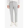 Defacto T6317AZGR377 Gri Jogger Fit Cepli Esnek Kumaş Düz Paça Pantolon