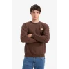 Defacto E6433AXBN539 Kahve Boxy Fit Bisiklet Yaka Baskılı Sweatshirt