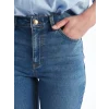 LCW Jeans Indigo Yüksek Bel Push Up Kadın Jean Pantolon