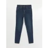 LCW Jeans Indigo Yüksek Bel Push Up Kadın Jean Pantolon
