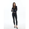 LCW Jeans Siyah Jüpiter Süper Skinny Fit Kadın Jean Pantolon