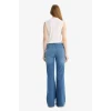 Defacto E9166AXNM28 Mavi Mia Flare Fit Normal Bel İspanyol Paça Uzun Jean Pantolon