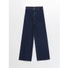 LCW Jeans Indigo Wideleg Kadın Jean Pantolon