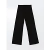 LCW Jeans Siyah Wideleg Kadın Jean Pantolon