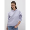 Mavi 167299-70531 Kapüşonlu Lila Basic Sweatshirt