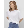 Mavi 1613225-620 Mavi Naskışlı Beyaz Basic Tişört