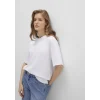 Mavi 1613225-620 Mavi Naskışlı Beyaz Basic Tişört