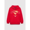 Mavi 6S10133-88016 Superman Baskılı Kırmızı Sweatshirt