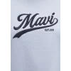 Mavi 1S10419-70813 Mavi Logo Baskılı Mavi Sweatshirt
